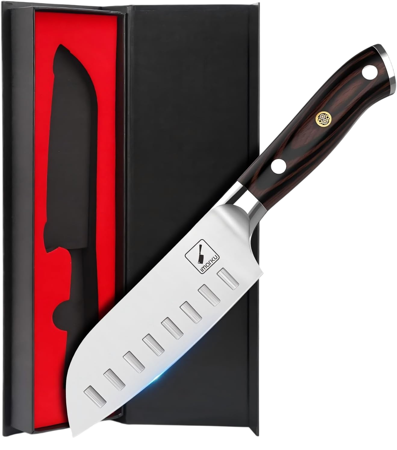 Santoku Knife Chef Knife 5 inch Ultra Sharp by Takamura