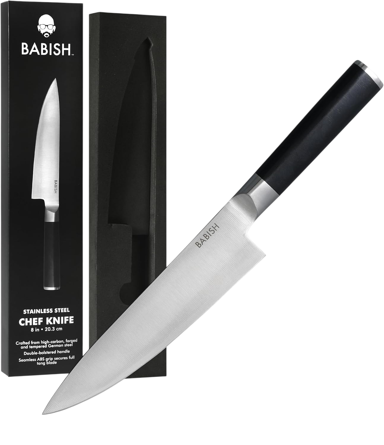 8-Inch Chef Knife – High-Carbon German by Takamura